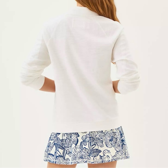 Lilly Pulitzer Resort White Ashlee Pullover- NWOT. - Picture 2 of 10